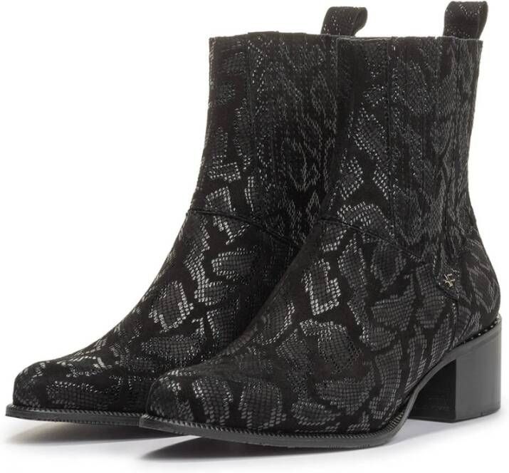 Floris van Bommel Evi Stijlvolle Laarzen Black Dames