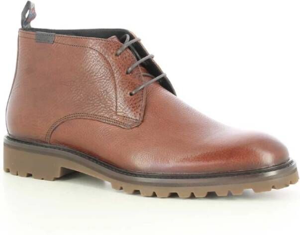 Floris van Bommel Heren Cognac Leren Schoenen Brown Heren