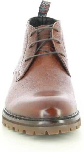 Floris van Bommel Heren Cognac Leren Schoenen Brown Heren