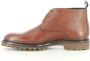 Floris van Bommel Heren Cognac Leren Schoenen Brown Heren - Thumbnail 4