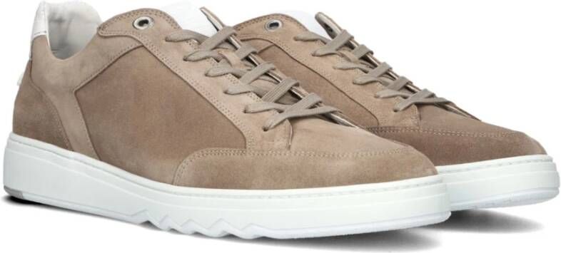 Floris van Bommel Heren Lage Sneakers Sfm-10183 Brown Heren