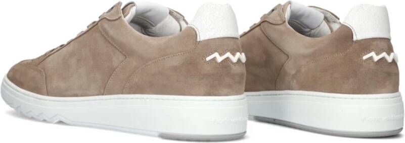 Floris van Bommel Heren Lage Sneakers Sfm-10183 Brown Heren