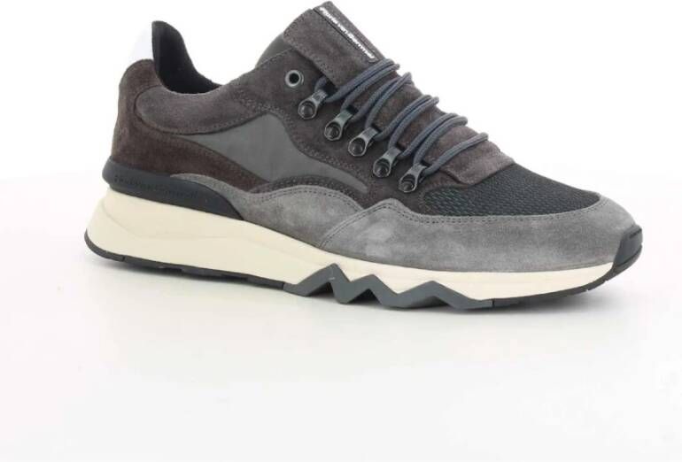 Floris van Bommel Heren Schoenen Antraciet Sfm-10135 Gray Heren