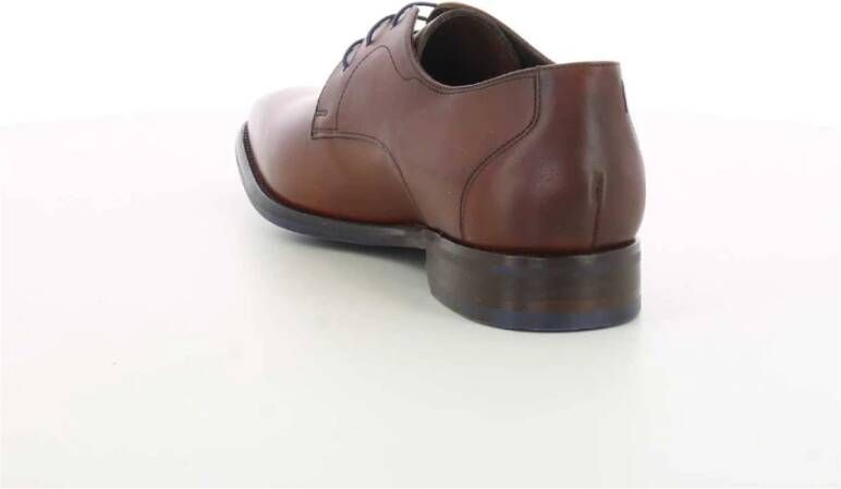 Floris van Bommel Heren schoenen cognac leer Brown Heren