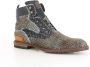 Floris van Bommel Heren Schoenen Cognac Leer Gray Heren - Thumbnail 2