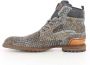 Floris van Bommel Heren Schoenen Cognac Leer Gray Heren - Thumbnail 4