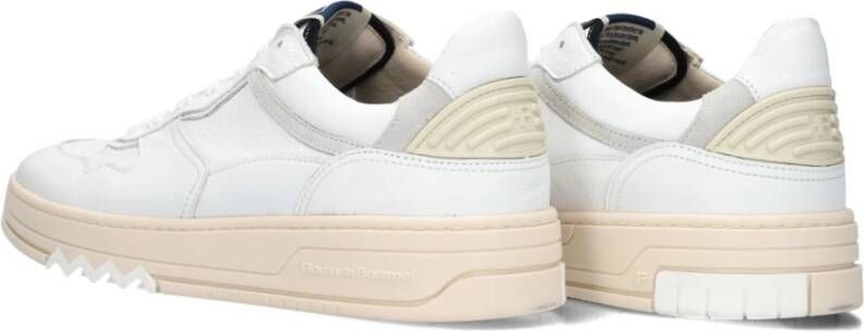 Floris van Bommel Heren Witte Sneakers White Heren