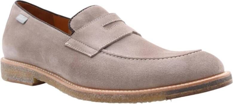 Floris van Bommel Hermeton Stijlvolle Mocassin Schoenen Gray Heren