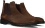 Floris van Bommel Taupe Suede Chelsea Boots Sfm-60018 Brown Heren - Thumbnail 11