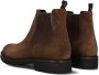 Floris van Bommel Taupe Suede Chelsea Boots Sfm-60018 Brown Heren - Thumbnail 12