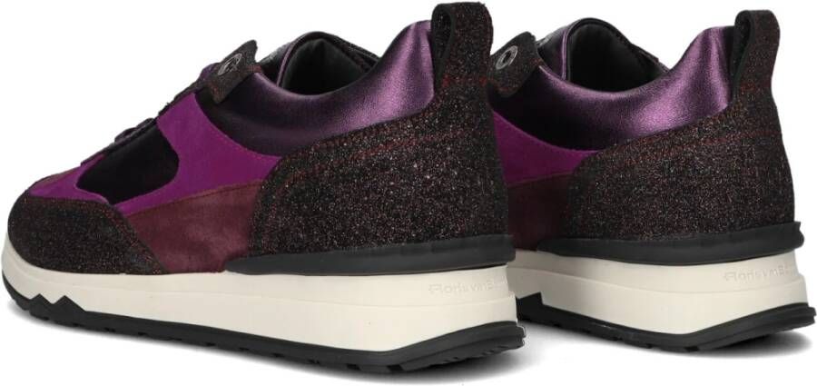 Floris van Bommel Mari Lage Dames Sneakers Lila Purple Dames