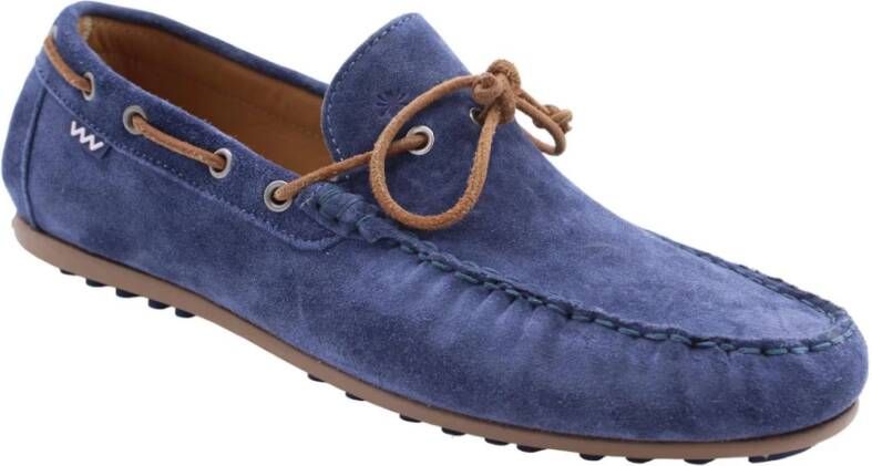 Floris van Bommel Champion Sailor Mocassin Schoenen Blue Heren