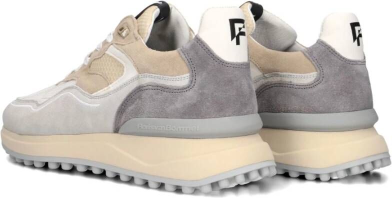 Floris van Bommel Stijlvolle lage sneakers voor heren Beige Heren