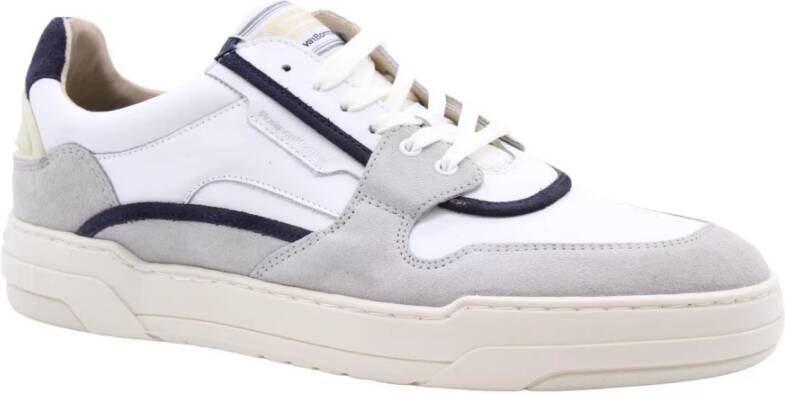 Floris van Bommel Stijlvolle Sneaker voor Mannen White Heren