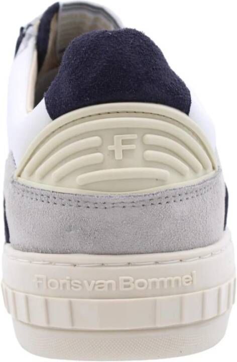 Floris van Bommel Stijlvolle Sneaker voor Mannen White Heren