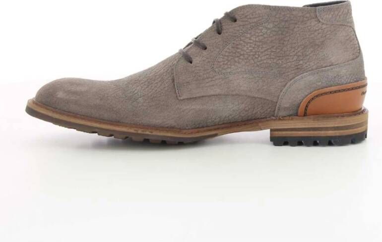 Floris van Bommel Taupe Herenschoenen Sfm-50141 Beige Heren