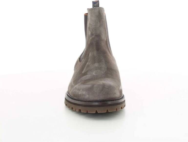 Floris van Bommel Taupe Herenschoenen Sfm-60018 Gray Heren