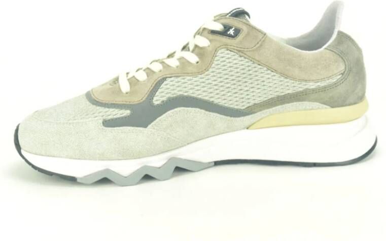 Floris van Bommel Taupe Runner MatPrint Stijlvol Ontwerp Green Heren