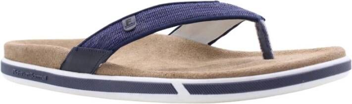 Floris van Bommel Heren Doel Flip Flops Blue Heren