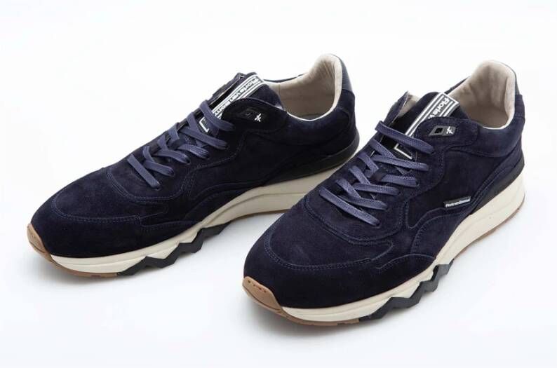 Van Bommel Donkerblauwe Wintersneaker Zager Blue Heren