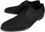 Van Bommel Elegante Business Veterschoenen Reptielpatroon Black Heren - Thumbnail 7