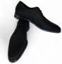 Van Bommel Elegante Business Veterschoenen Reptielpatroon Black Heren - Thumbnail 8