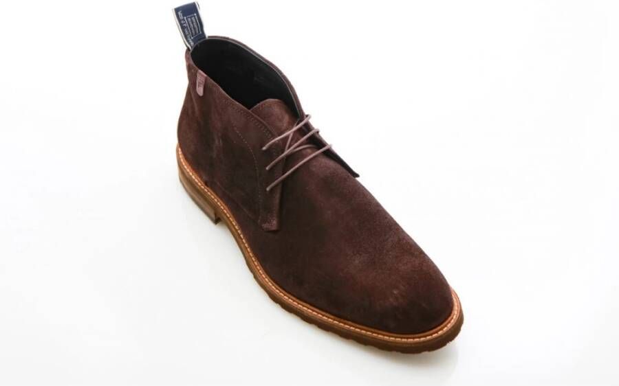 Van Bommel Klassieke Winter Derby Boot Brown Heren