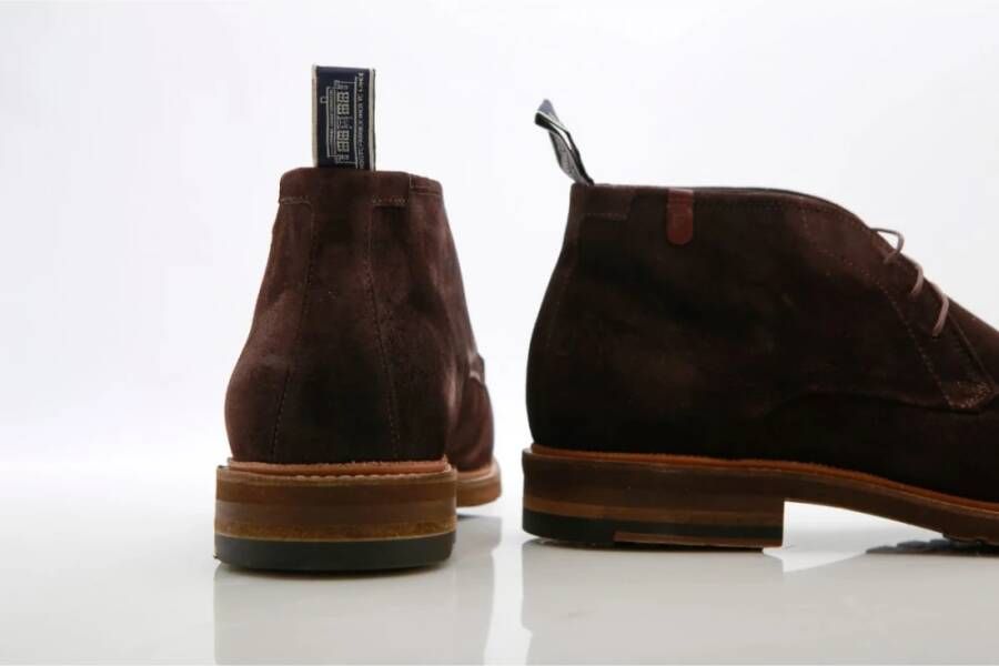 Van Bommel Klassieke Winter Derby Boot Brown Heren