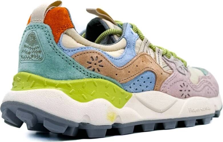 Flower Mountain Beige Sneakers Lente Zomer 2024 Collectie Multicolor Dames