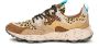 Flower Mountain Beige Sneakers met technische stof Beige Dames - Thumbnail 3