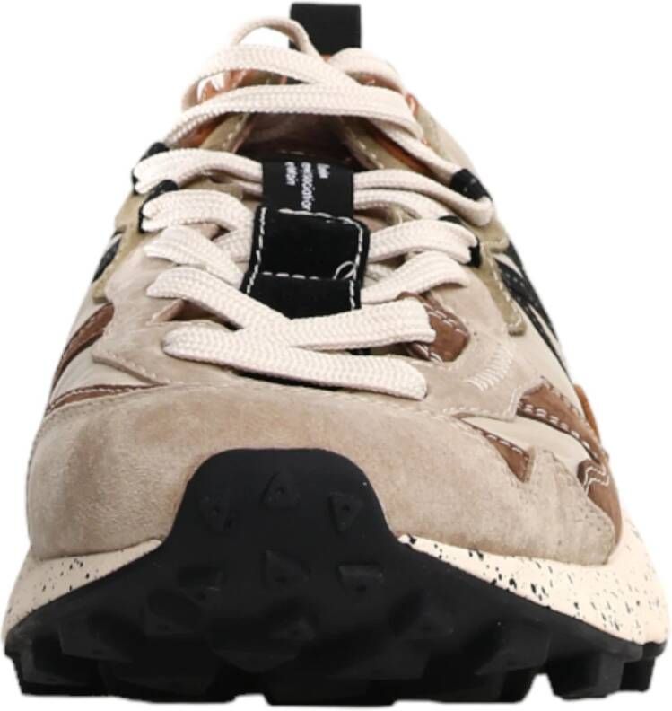 Flower Mountain Beige Sneakers voor buitenavonturen Beige Heren