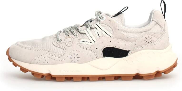 Flower Mountain Beige Sport Chic Sneakers Beige Heren