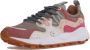 Flower Mountain Yamano 3 Sneaker Wit Militair Blauw Grijs Yamano 3 Sneaker Beige Suède Sneaker met Kurken Binnenzool Multicolor Gray Heren - Thumbnail 85