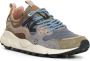 Flower Mountain Blauw Groen en Beige Sneakers Blue Heren - Thumbnail 2