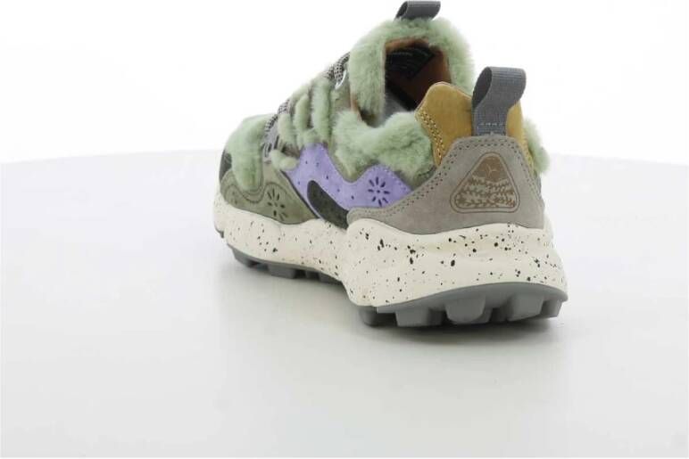 Flower Mountain Bruine Damesschoenen Yamano Multicolor Dames