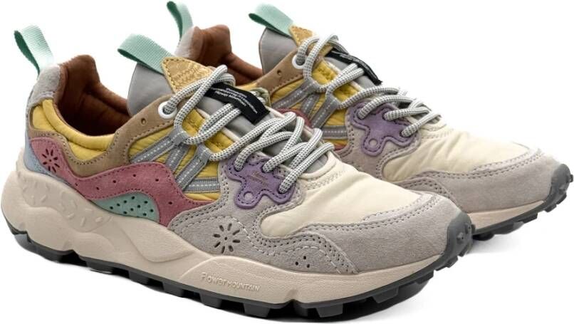 Flower Mountain Crème Sneakers Collectie Ss24-25 Multicolor Dames