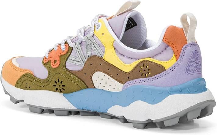 Flower Mountain Grijze Sneakers Yamano 3 Vrouw Multicolor Dames