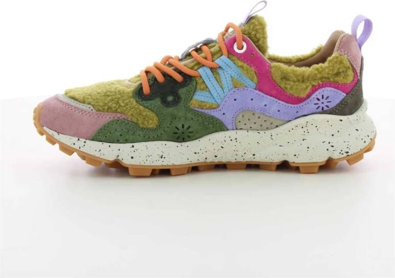 Flower Mountain Groene Yamano Damesschoenen Multicolor Dames