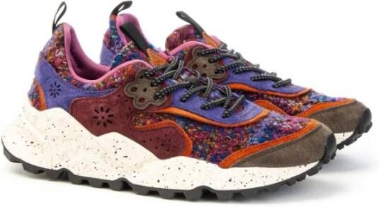 Flower Mountain Kotetsu Sneakers voor actieve stedelijke stijl Brown Dames