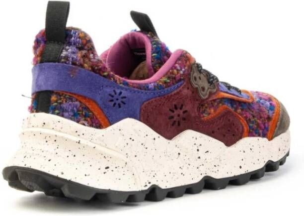 Flower Mountain Kotetsu Sneakers voor actieve stedelijke stijl Brown Dames