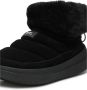 Flower Mountain Leather and wool ankle boots Fami MID Woman Black Dames - Thumbnail 3