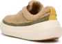 Flower Mountain Leather and wool sneakers Fami UNI Beige Unisex - Thumbnail 2