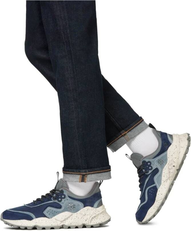 Flower Mountain Men Shoes Sneakers Kotetsu MAN Blue Heren