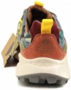 Flower Mountain Multicolor Sneaker van Leer en Stof Multicolor Dames