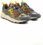 Flower Mountain Multicolor Sneaker van Leer en Stof Multicolor Dames - Thumbnail 4