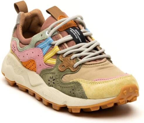 Flower Mountain Multikleur Sneakers Yamano Stijl Multicolor Dames