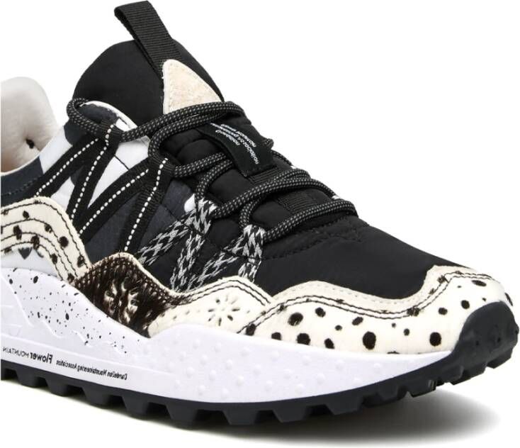 Flower Mountain Outdoor Lage Sneakers Black Dames