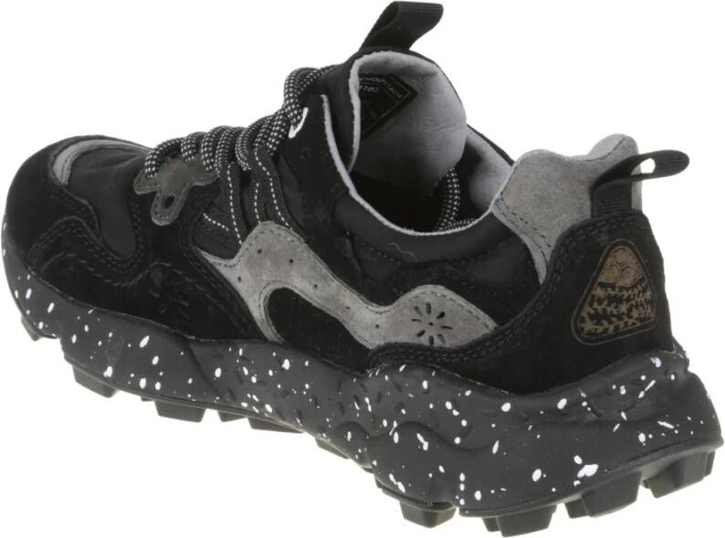 Flower Mountain Platte schoenen voor vrouwen Black Dames