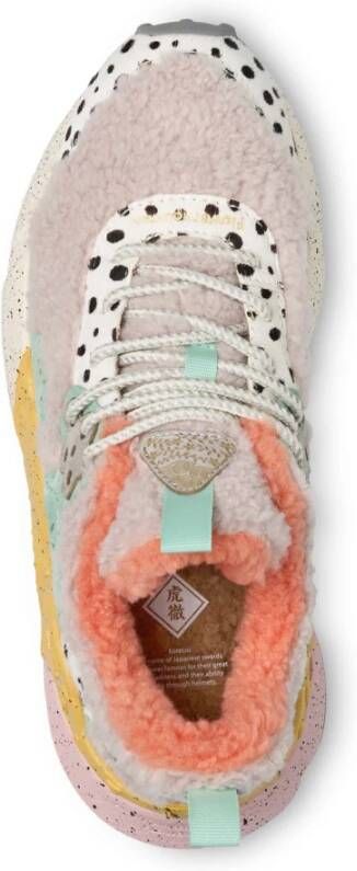 Flower Mountain Shearling and suede sneakers Kotetsu Woman Multicolor Dames