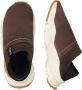 Flower Mountain Slip on suede and fabric sneakers Camp UNI Brown Unisex - Thumbnail 3